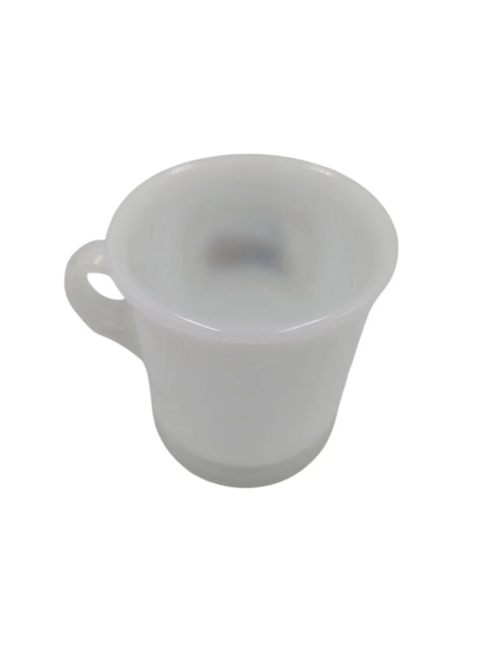Avon Shaving Mug Iron Horse Design Milk Glass Style Vintage Cup Train Locomotive